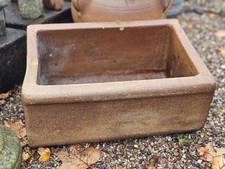 Vintage Salt Glazed Trough Garden Water Feature Animal Drinker Watertight 