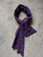 Engineered Garments. Check. Cotton Blanket Scarf. One Size.