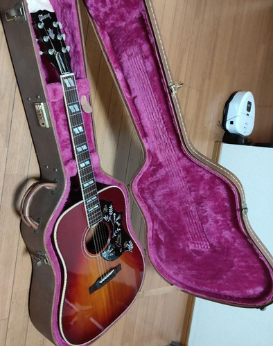 Gibson hummingbird 1993 cherry - gibson,
