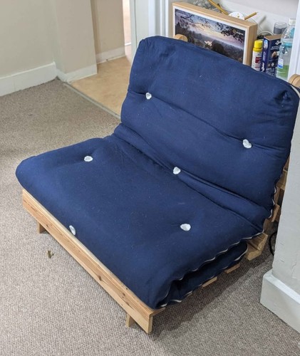 Futon fold out guest bed - futon,