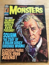 1976 Famous Monsters of Filmland Magazine #130 Space 1999 Peter Cushing