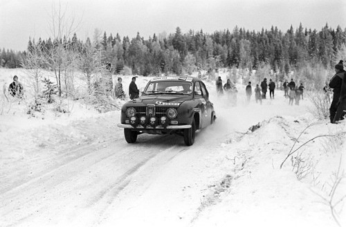 Saab 1968 rally car - saab, 96