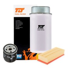 TJ Filters Service Kit Air Filter + Fuel Filter + Oil Filter Fits Alpina BMW
