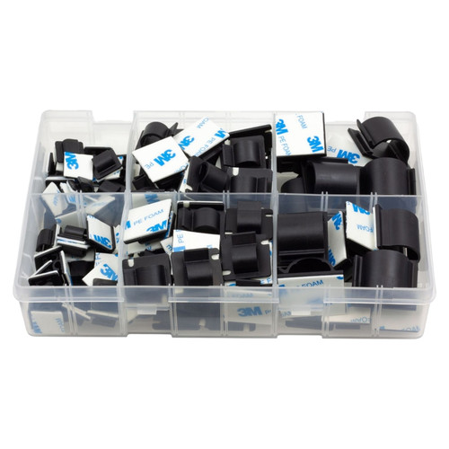Self adhesive cable clips - self,