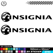 2x VAUXHALL INSIGNIA Vinyl Sticker Decal Car Window Bumper Graphic Livery Race