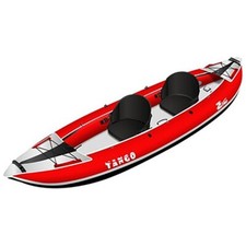 Z-Pro Tango 200 Red 2-Person Inflatable Recreational Kayak