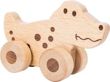 Wooden Crocodile Push-Along
