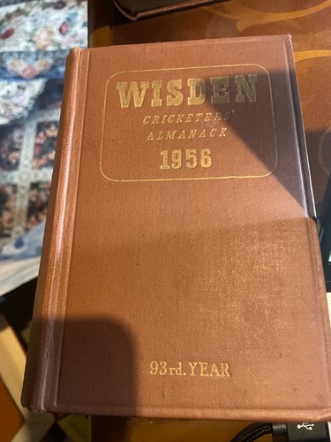 Rare 1956 edition - rare, wisden