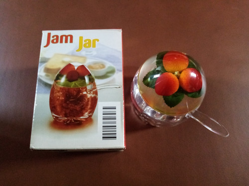 Retro look acrylic strawberry - retro,