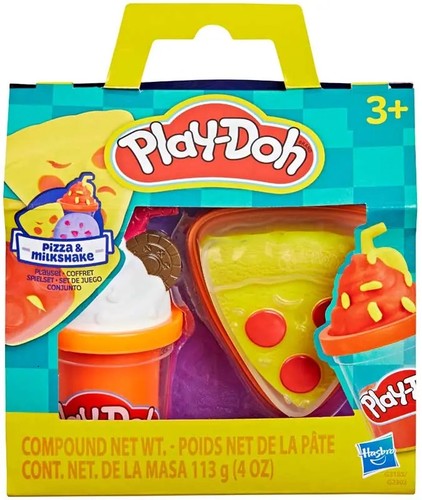Play doh pizza and milkshake - play-doh,
