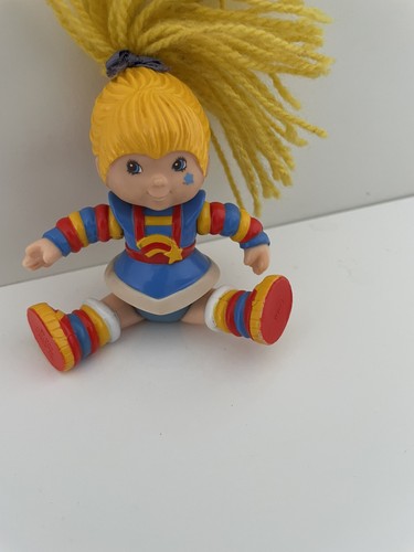 Rainbow brite poseable figure - brite,