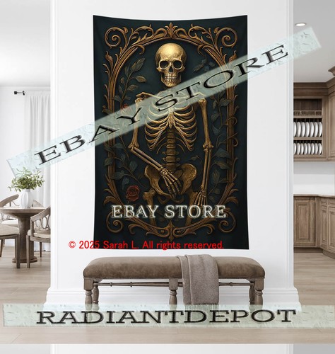 Dark skeletal guardian