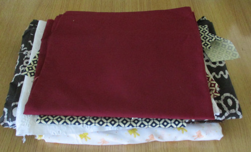 Bundle assorted fabric - bundle,