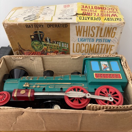 Boxed vintage marx - marx, battery