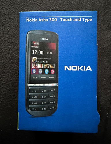 Nokia asha 300 graphite - graphite, bar