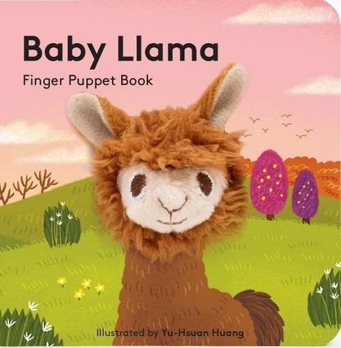 Baby llama finger puppet - llama:,
