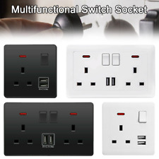 Single/Double Wall Plug Socket