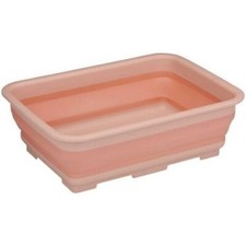 SILICONE COLLAPSIBLE LAUNDRY BASKET FOLDING CLOTH WASHING POP UP STORAGE BIN