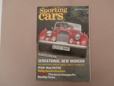 Sporting Cars 1983.Morgan V8.TVR V8.MGB. VW GTi. Aero Minx.Alfa Spider.Mulsanne.
