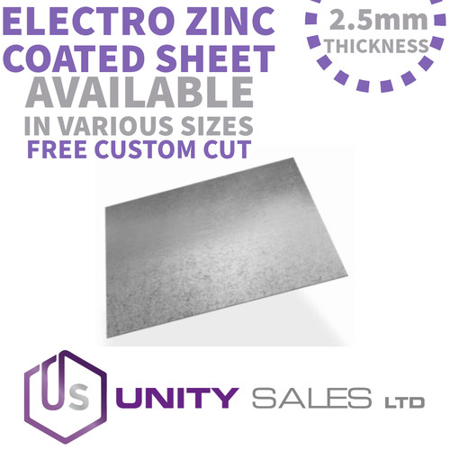 5mm electro zinc coated - 2.5mm,