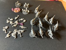 Warhammer miniatures Tyranid Termagants x10 & Ripper Swarm X4 Plus Extras!