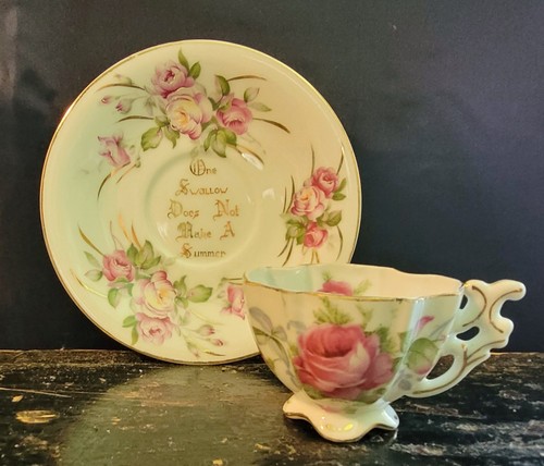 Lefton china vintage cup - vintage, and