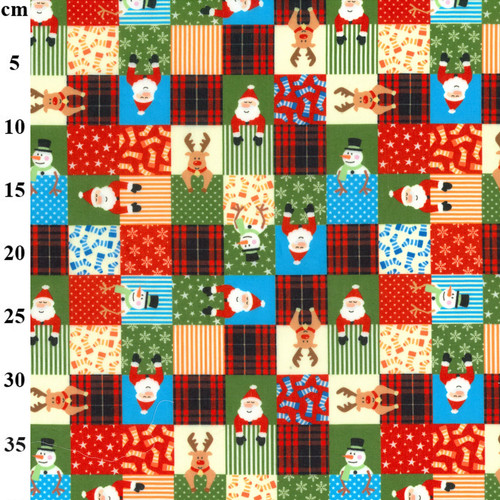 Christmas polycotton prints - christmas,