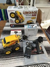 Tamiya SW-01 Mini Monster Truck RC Lunch Box with Upgrades & Extras Read Descrip