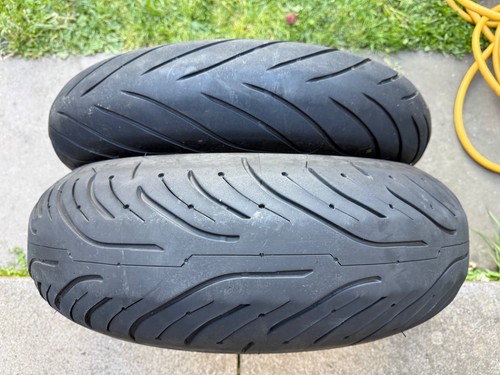 Pair motorcycle tyres - pair,