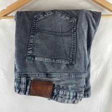 Superdry Corduroy Mens Jeans W38 L30 38x30 38S Grey Stretch Slim Fit Cord