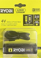 RYOBI RB4L30 USB Lithium™ 4V 3.0Ah Battery & Power Bank