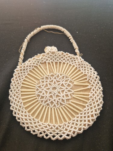 1920s microbead bag round - 1920s,