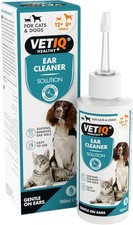 VETIQ Ear Cleaner Solution with Soft Flexi Applicator for 100ml 