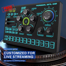 SX91 48V Audio Mixer with