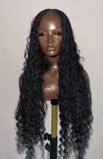 Black Boho braided wig 24