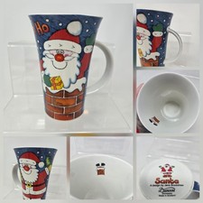 Dunoon Scotland Santa  Large Handled Mug Designed by Jane Brookshaw
