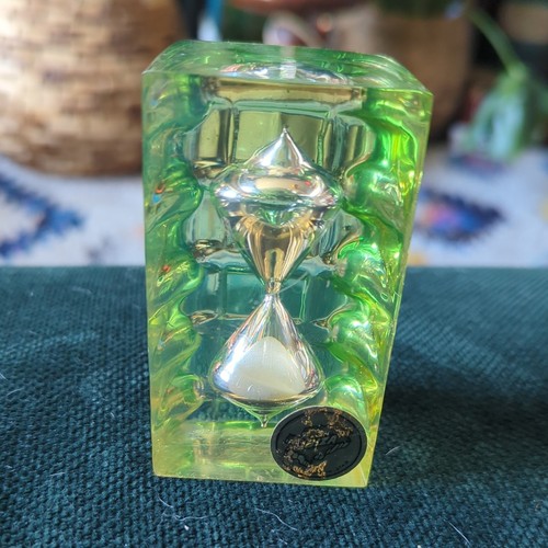 Vintage egg timer acrylic - vintage,