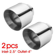 2x 2.5"Inlet 4"Outlet 5''Long