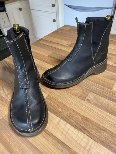 Martens black ankle - black,