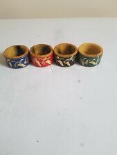 4 Vintage Bakelite Napkin