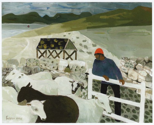 Highland sheep mary - highland,
