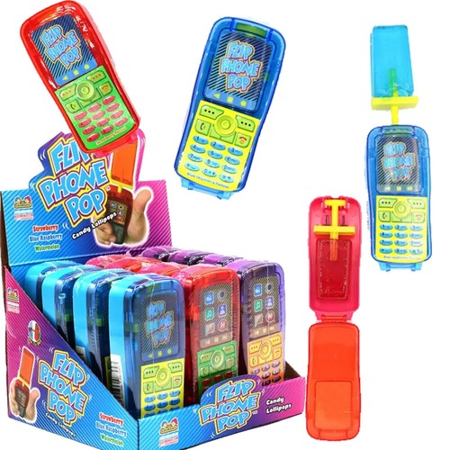Flip phone pop candy - flip,