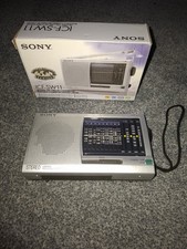 Sony ICF -SW11 World Band Radio Receiver , 12 bands FM SW MW LW