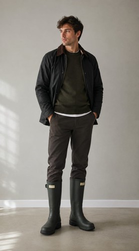 Dark olive hunter balmoral - dark,