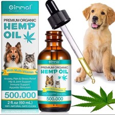 PET Hemp Oil High Strength DOGS CATS Joint Pain Anxiety Stress