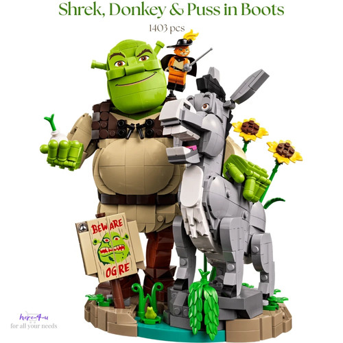 Build blocks shrek - build, &
