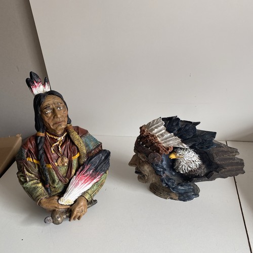 Vintage resin native - resin, american