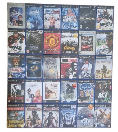 Ps2 playstation games bundle - playstation,