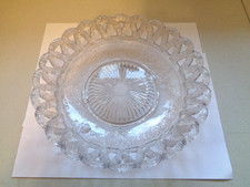 English Pressed Glass Bowl