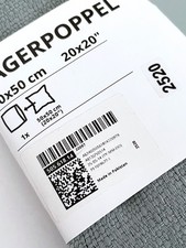 BNWT Ikea LAGERPOPPEL Blue